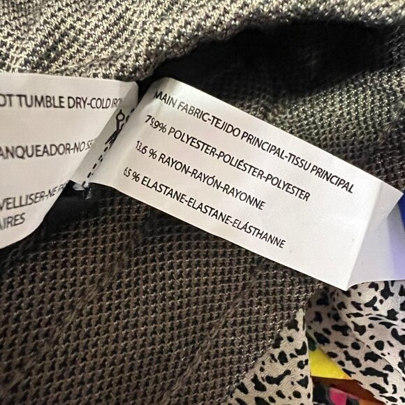 Denim & Flower Ricky Singh Jacquard Textured Shorts Mens Size Small 30 - Picture 3 of 8